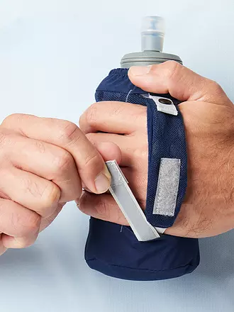 NATHAN | Botella isotérmica ExoDraw 2.0 de 18 oz para llevar en la mano | blau